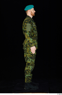 Victor army belt beret cap black shoes camo jacket camo…